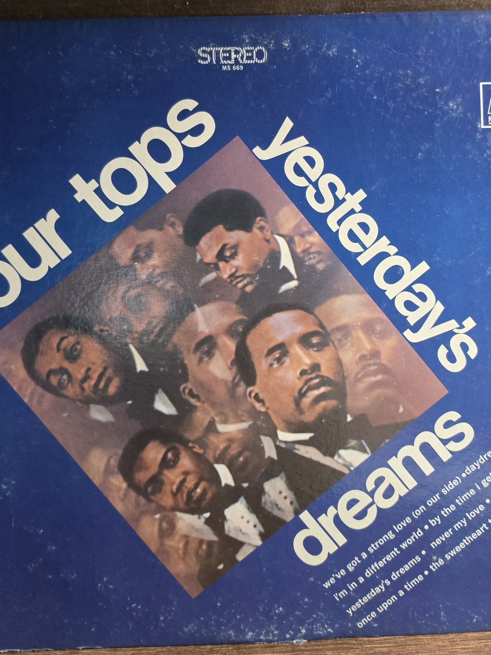 Four Tops ,Yesterday's Dreams,1968 Vinyl Record 1968,Vintage